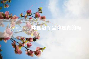 烟台中国冠军品牌是真的吗