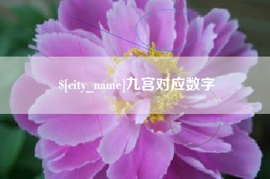 烟台九宫对应数字