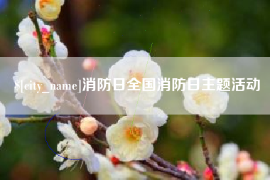 烟台消防日全国消防日主题活动