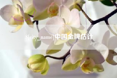 烟台中国金牌估计