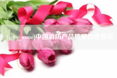 烟台中国消防产品质量信息查询