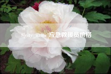 烟台应急救援员价格