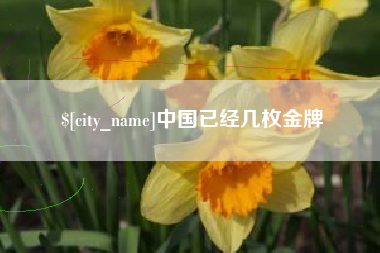 烟台中国已经几枚金牌