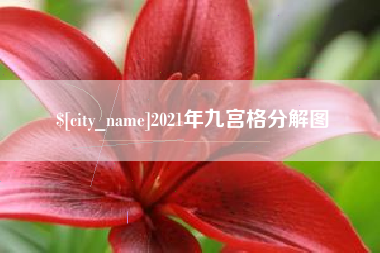 烟台2021年九宫格分解图