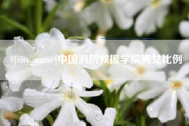 烟台中国消防救援学院男女比例