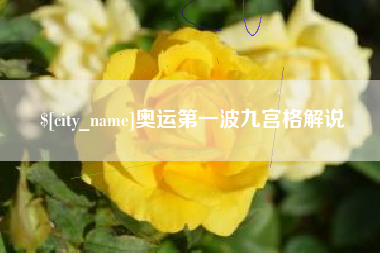 烟台奥运第一波九宫格解说
