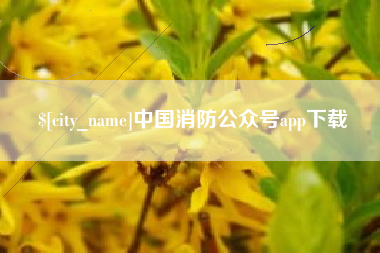 烟台中国消防公众号app下载