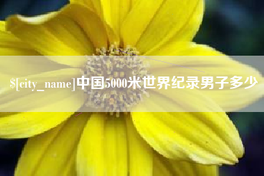 烟台中国5000米世界纪录男子多少