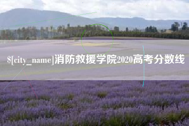 烟台消防救援学院2020高考分数线