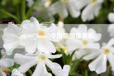 烟台中国地图像素版