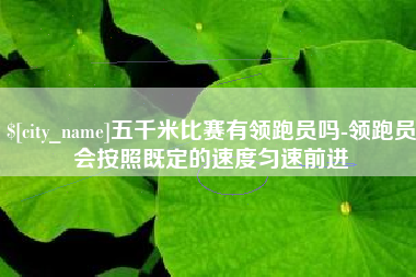 烟台五千米比赛有领跑员吗-领跑员会按照既定的速度匀速前进