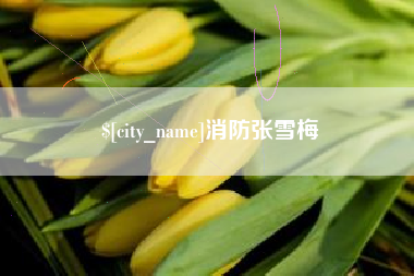 烟台消防张雪梅