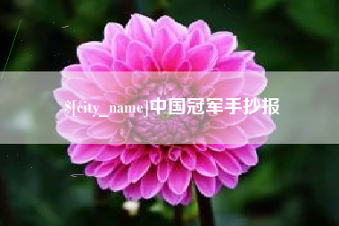 烟台中国冠军手抄报