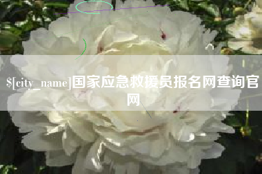 烟台国家应急救援员报名网查询官网