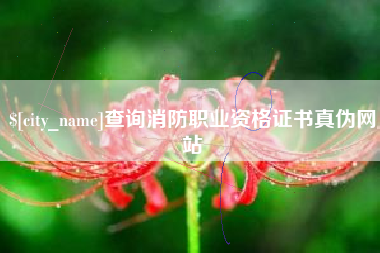 烟台查询消防职业资格证书真伪网站