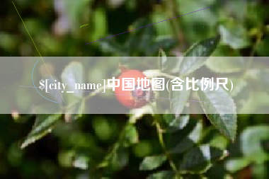 烟台中国地图(含比例尺)