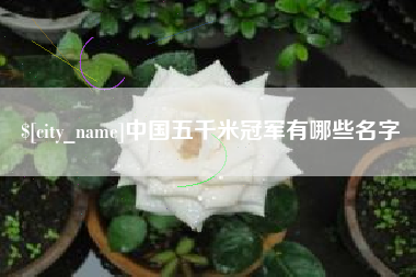 烟台中国五千米冠军有哪些名字